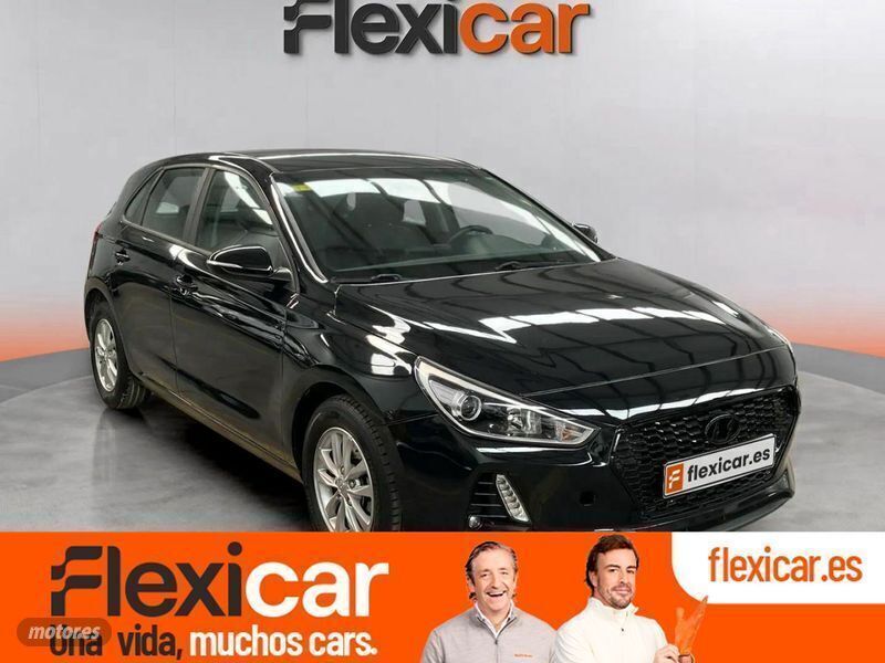 Negro Usado 2018 Hyundai i30 GO! Berlina | 12.490 € (Buen precio) - Imagen 1/4