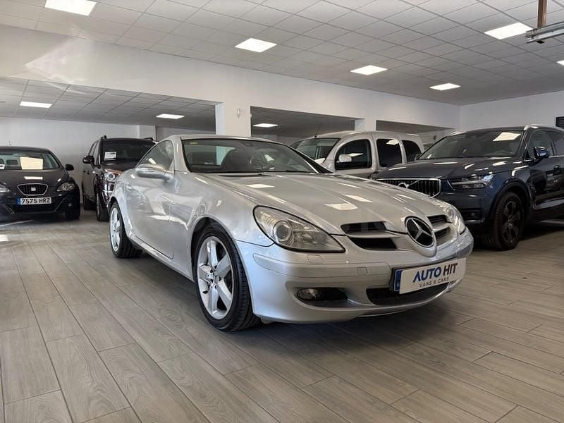 Usado Mercedes SLK350 272 CV (200 kW) 2005 Gris / plata Descapotable