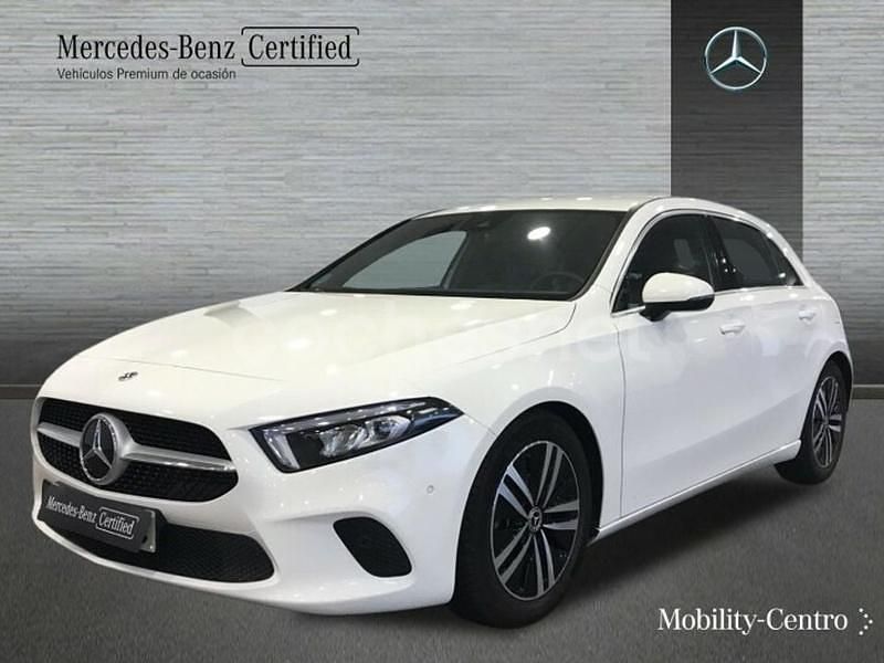 Blanco polar pintura unicolor Usado 2022 Mercedes A180 Progressive Berlina | 25.500 € (Precio justo) - Imagen 1/4