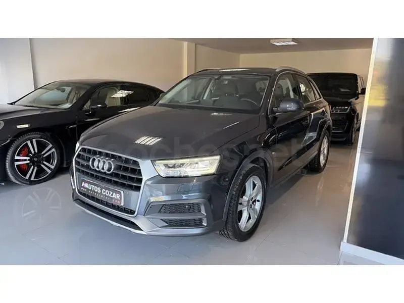 Usado Audi Q3 Design 180 CV (132 kW) 2018 Gris SUV