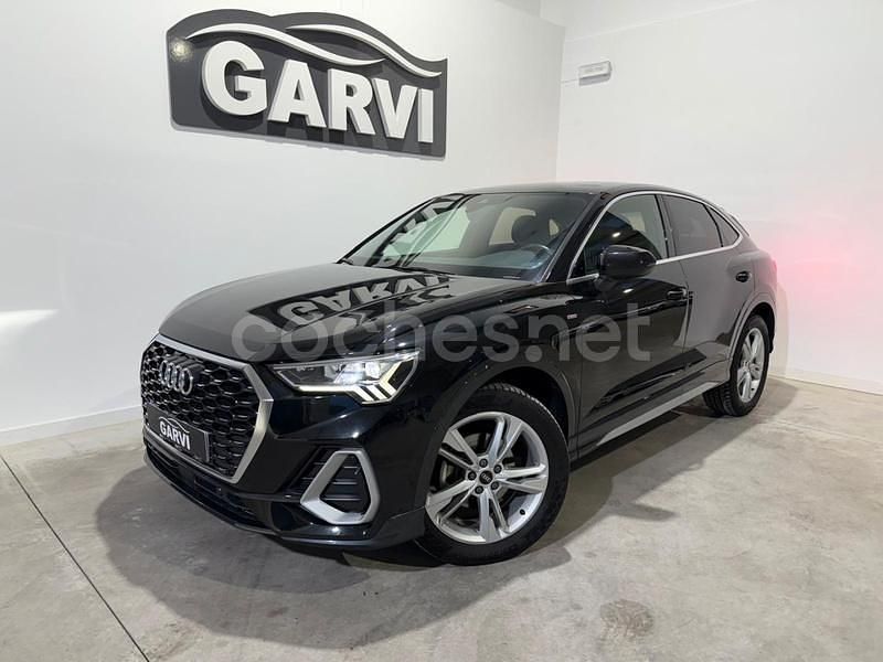 Usado Audi Q3 Sportback S-Line 150 CV (110 kW) 2021 Negro SUV