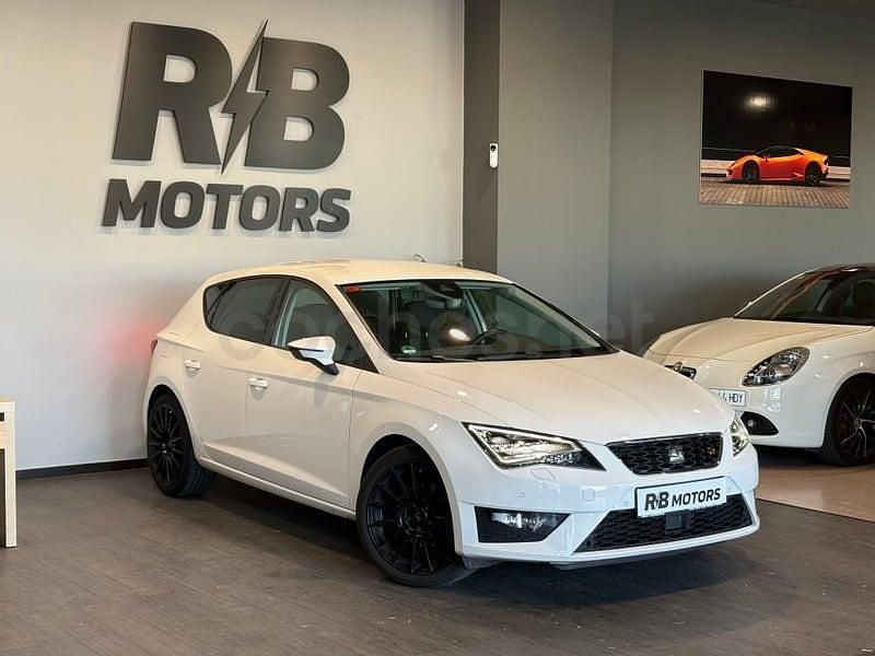 Usado Seat Leon FR 150 CV (110 kW) 2017 Blanco Berlina