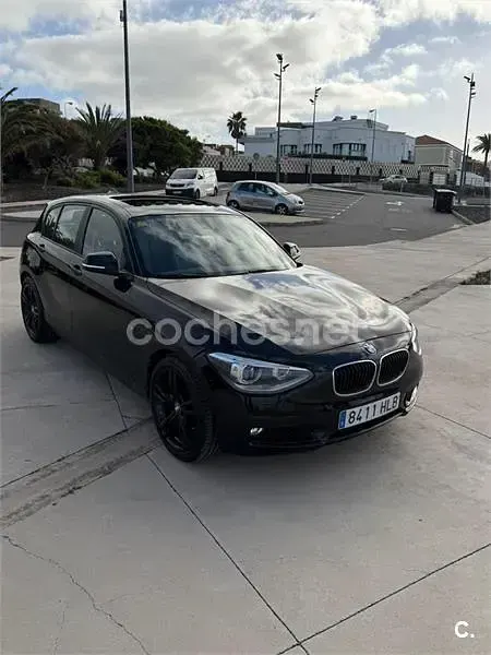 Usado BMW 116 115 CV (84 kW) 2012 Negro Utilitario