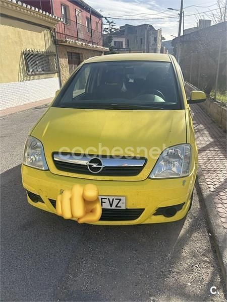 Amarillo Usado 2007 Opel Meriva Enjoy Monovolumen | 1800 € (Super precio) - Imagen 1/4