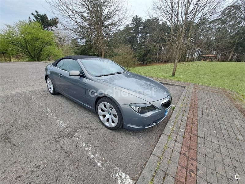 Usado BMW 645 333 CV (244 kW) 2004 Gris / plata Coupe