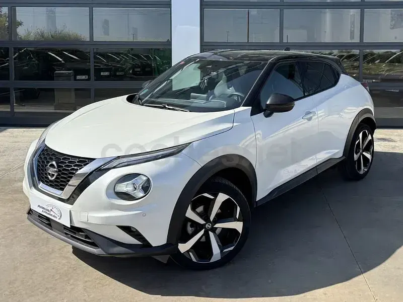 Usado Nissan Juke Tekna 114 CV (83 kW) 2021 Blanco SUV