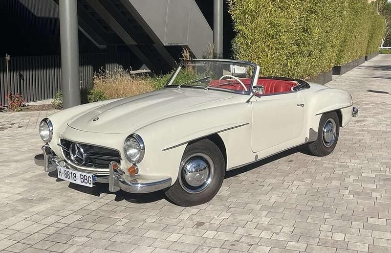 Usado Mercedes SL450 105 CV (77 kW) 1995 Blanco Coupe