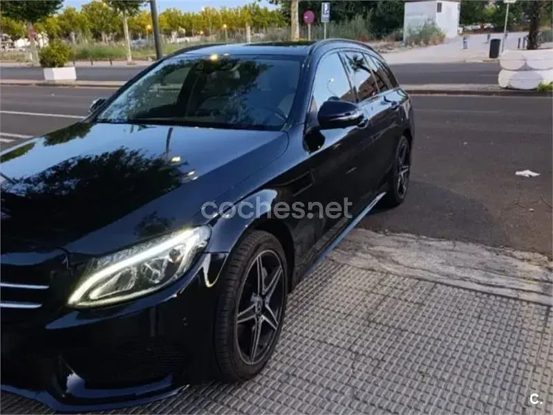 Usado Mercedes C250 Exclusive 204 CV (150 kW) 2017 Negro Familiar
