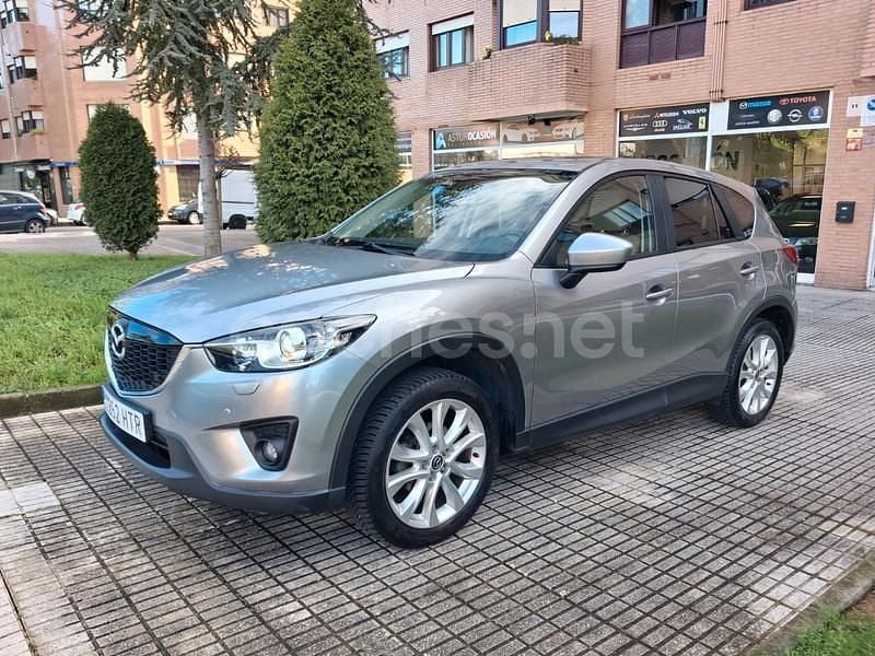 Gris / plata Usado 2014 Mazda CX-5 Luxury SUV | 12.900 € (Caro) - Imagen 1/4