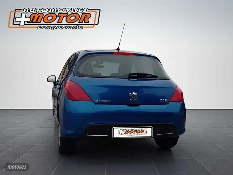 Usado Peugeot 308 Sport 110 CV (80 kW) 2010 Azul Berlina