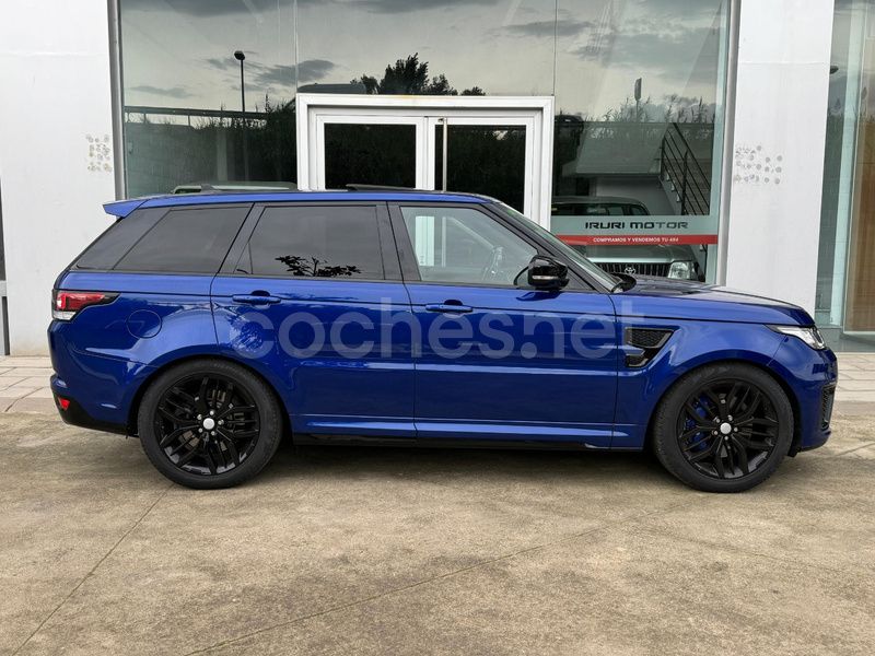 Azul Usado 2016 Land Rover Range Rover Sport SVR SUV | 52.999 € - Imagen 1/4