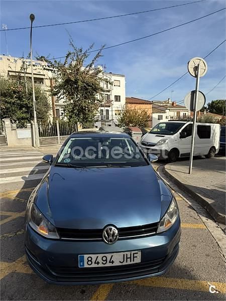 Usado VW Golf VII Advance 150 CV (110 kW) 2015 Azul Berlina