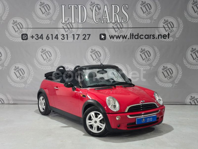 Rojo Usado 2005 Mini One Cabriolet Descapotable | 6990 € (Precio justo) - Imagen 1/4