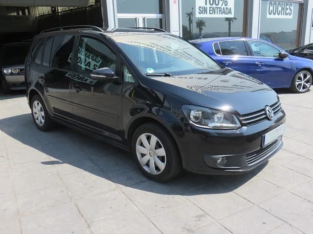 Negro Usado 2012 VW Touran Advance Monovolumen | 12.500 € (Un poco caro) - Imagen 1/4