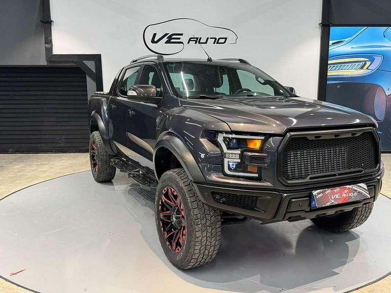Usado Ford Ranger Wildtrack 200 CV (147 kW) 2017 Negro Recogida