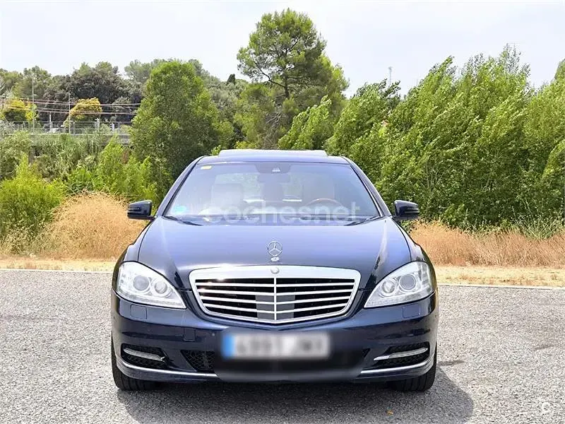 Usado Mercedes S350 258 CV (189 kW) 2012 Azul Berlina