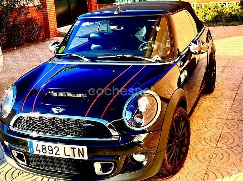 Usado Mini Cooper S Cabriolet 184 CV (135 kW) 2012 Negro Descapotable