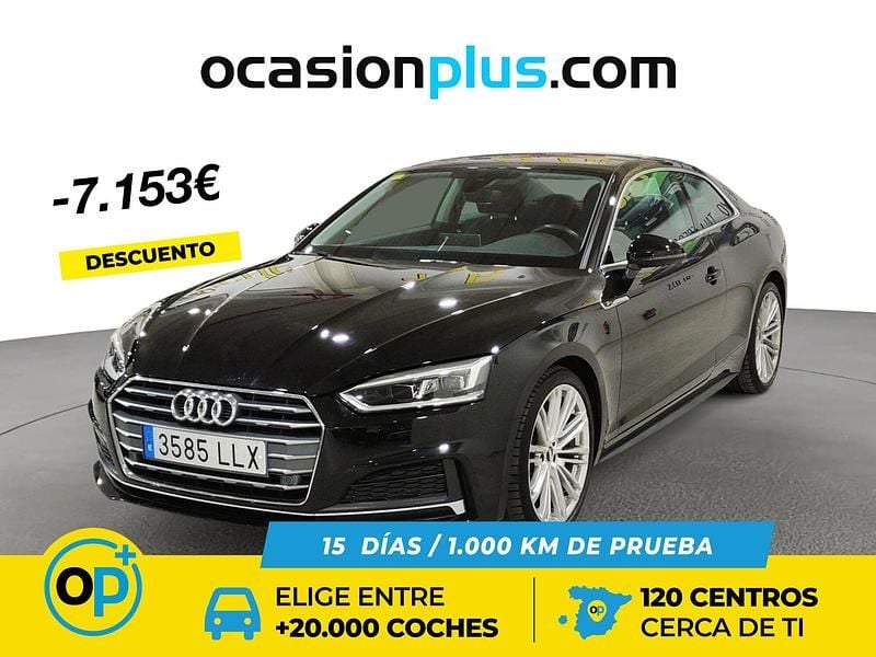 Negro Usado 2020 Audi A5 S-Line Coupe | 33.150 € (Super precio) - Imagen 1/4