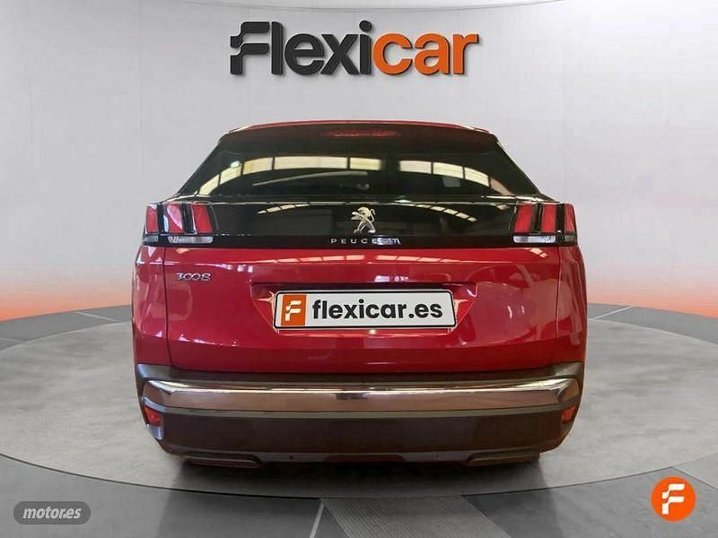 Usado Peugeot 3008 Allure 130 CV (95 kW) 2020 Rojo SUV