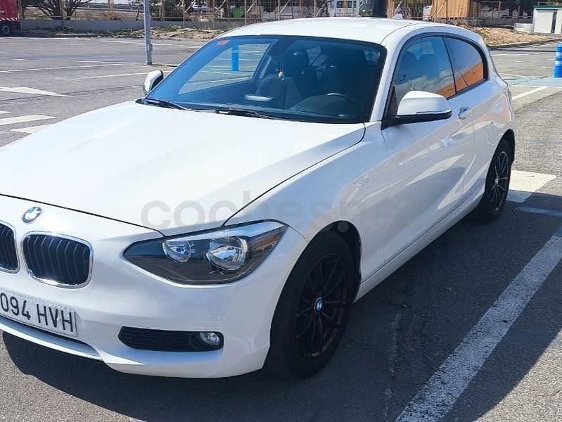 Usado BMW 116 116 HP (85 kW) 2014 Branco Citadino