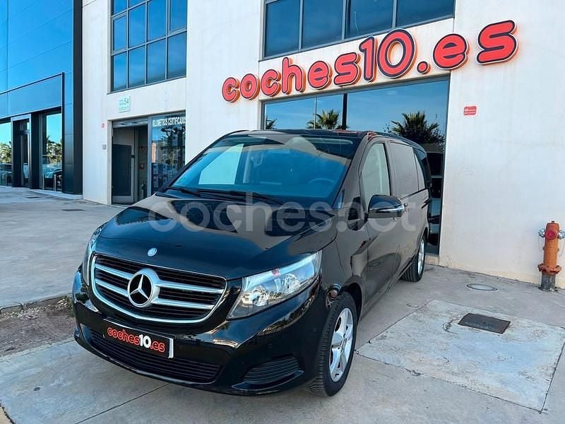Negro Usado 2017 Mercedes V220 Avantgarde Monovolumen | 40.900 € (Precio justo) - Imagen 1/4