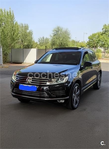Usado VW Touareg R-line 262 CV (192 kW) 2015 Negro SUV
