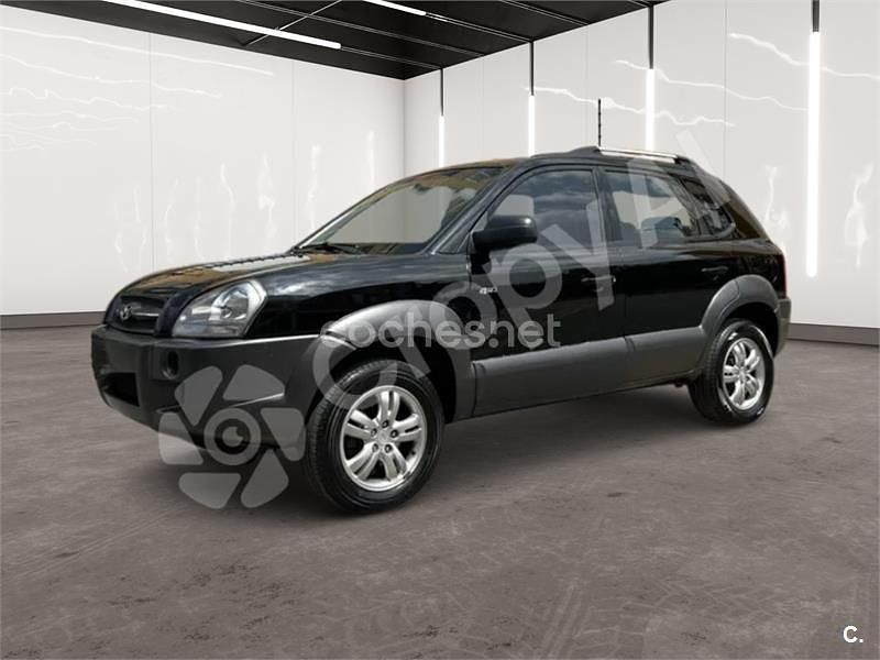 Negro Usado 2007 Hyundai Tucson Comfort SUV | 5999 € (Precio justo) - Imagen 1/4