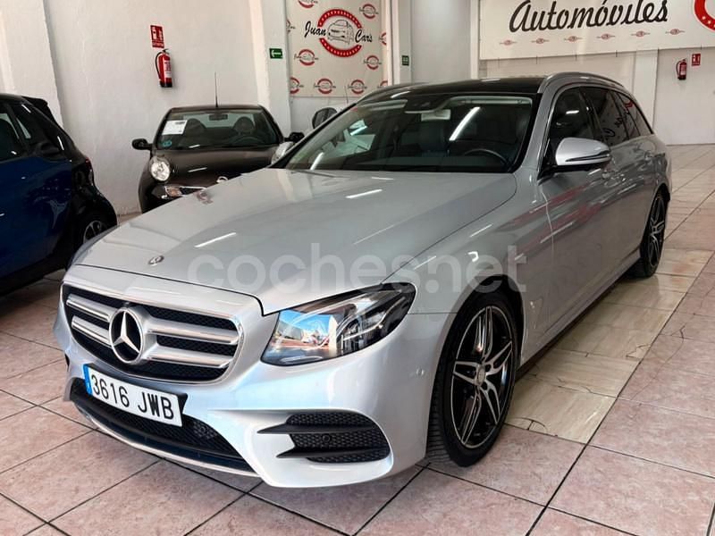 Gris / plata Usado 2016 Mercedes E220 Familiar | 21.999 € (Caro) - Imagen 1/4