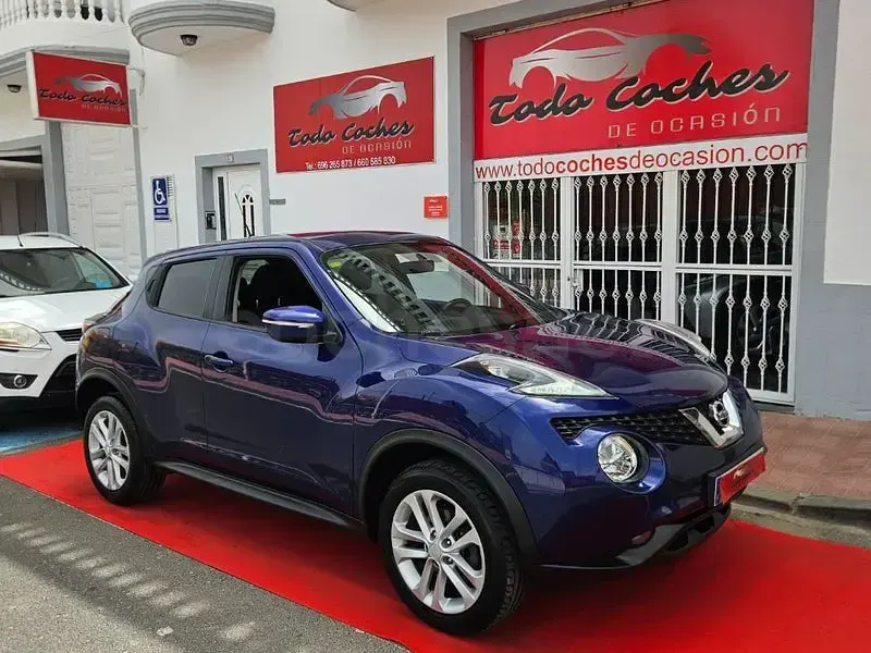 Usado Nissan Juke Acenta 115 CV (84 kW) 2017 Azul SUV