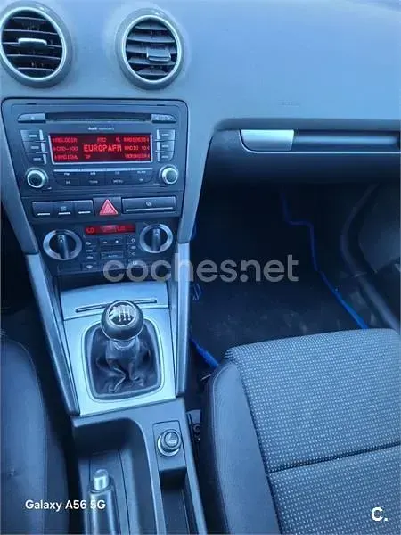Usado Audi A3 Attraction 140 CV (102 kW) 2007 Negro Utilitario