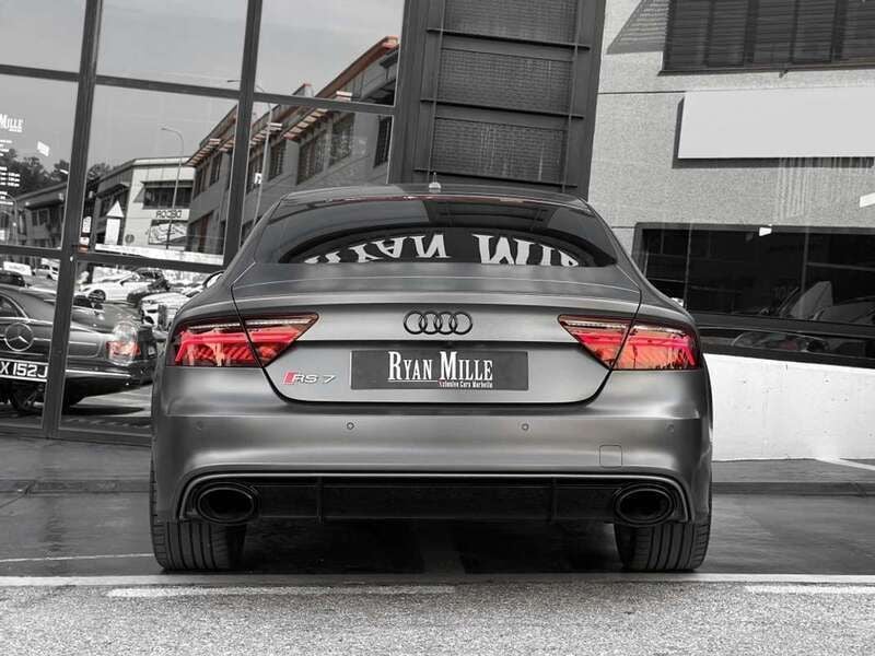 Usado Audi RS7 Sportback Performance 605 CV (444 kW) 2016 Gris Utilitario