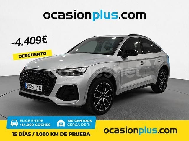 Gris / plata Usado 2022 Audi Q5 Sportback S-Line SUV | 40.800 € (Buen precio) - Imagen 1/4