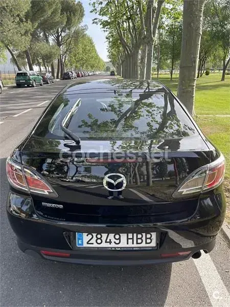 Usado Mazda 6 Style 120 CV (88 kW) 2010 Negro Berlina
