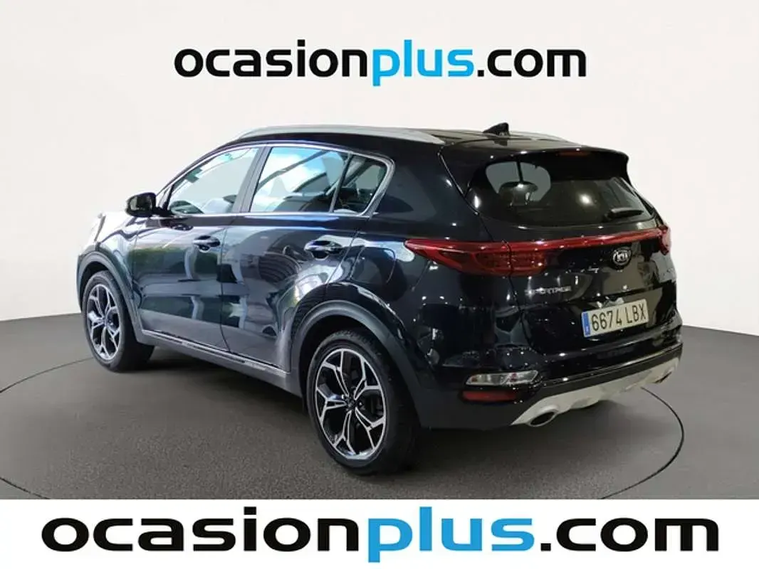 Usado Kia Sportage GT-Line 116 CV (85 kW) 2019 Negro SUV