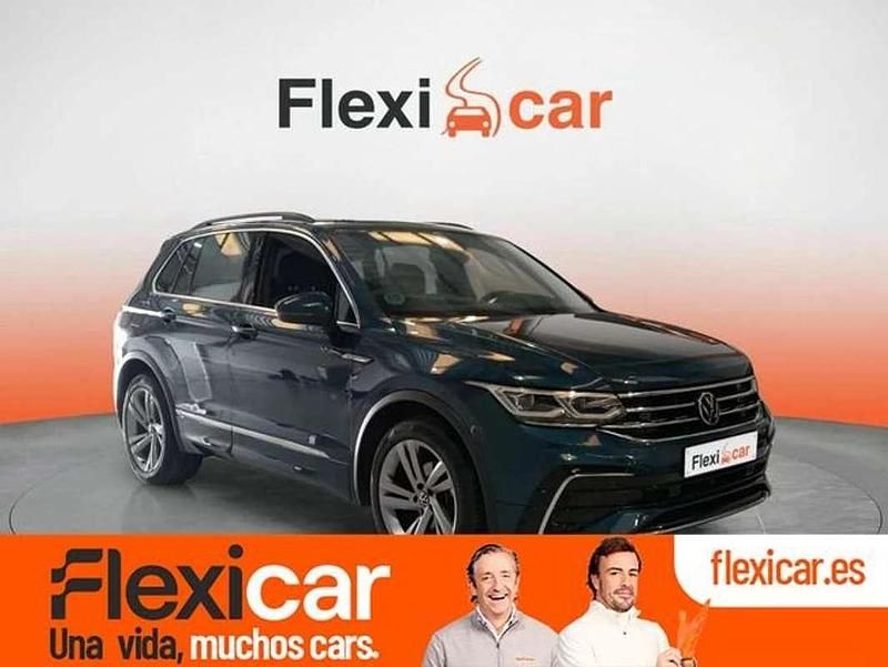 Azul Usado 2021 VW Tiguan R-line SUV | 25.990 € (Precio justo) - Imagen 1/4