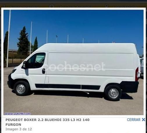 Blanco Usado 2012 Peugeot Boxer Van | 18.890 € - Imagen 1/1