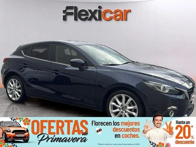 Usado Mazda 3 Luxury 150 HP (110 kW) 2015 Azul Sedan