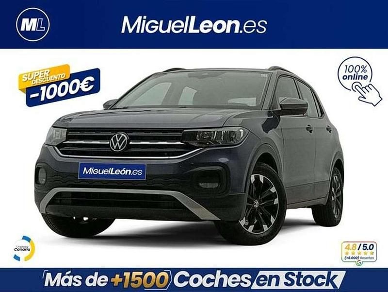 Usado VW T-Cross Edition 95 CV (69 kW) 2023 Azul SUV