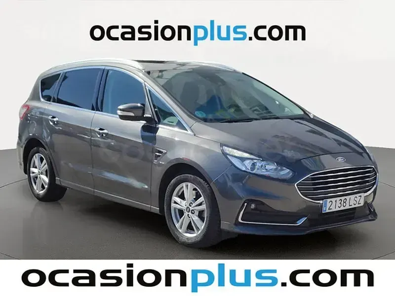 Usado Ford S-MAX Titanium 150 CV (110 kW) 2021 Gris / plata Monovolumen