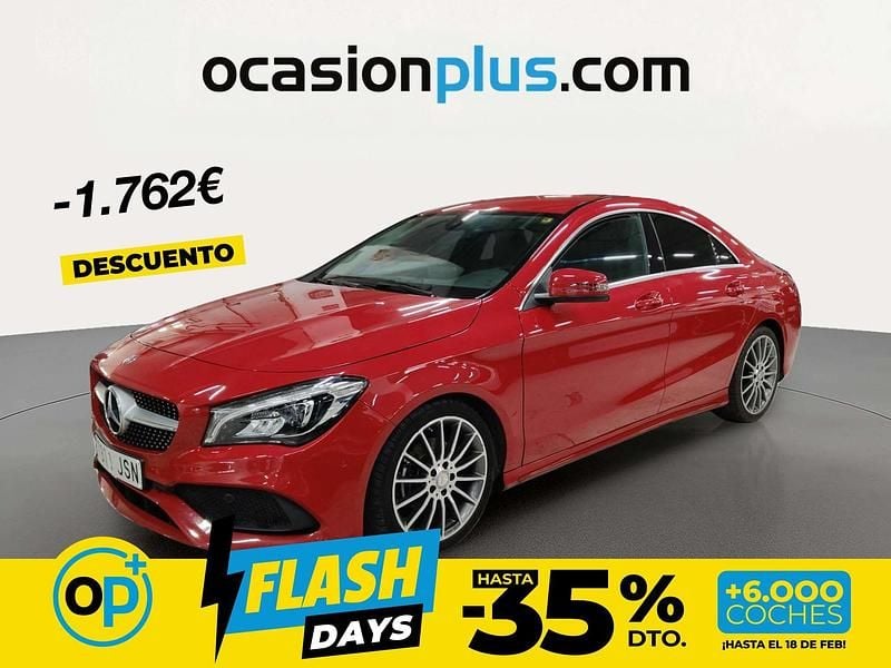 Usado Mercedes CLA200 AMG line 136 CV (100 kW) 2016 Rojo Berlina