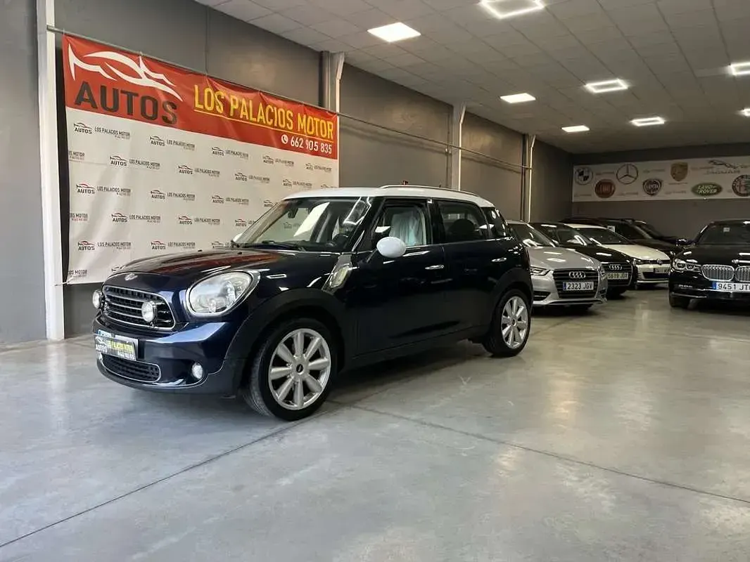 Usado Mini Cooper D 111 CV (81 kW) 2011 Azul Utilitario