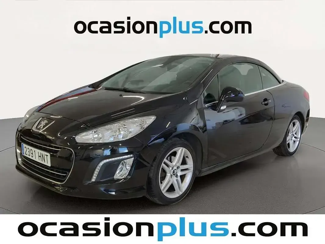 Usado Peugeot 308 CC Active 122 CV (89 kW) 2013 Negro Descapotable