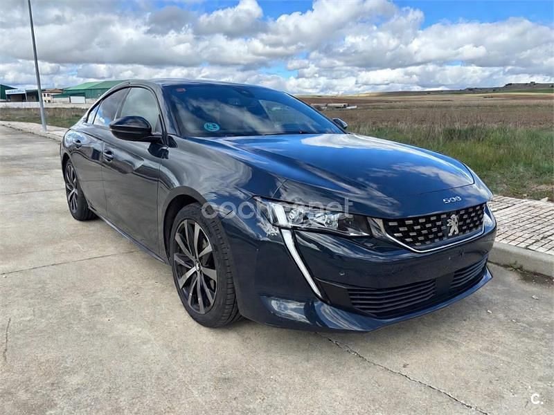 Usado Peugeot 508 GT-line 130 CV (95 kW) 2019 Azul Berlina