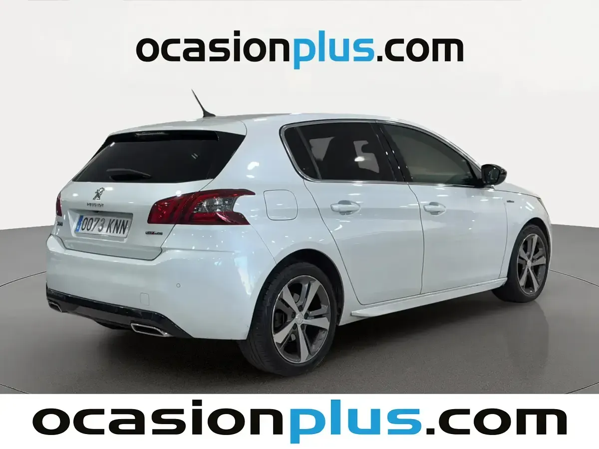 Usado Peugeot 308 GT-line 150 CV (110 kW) 2018 Blanco Berlina
