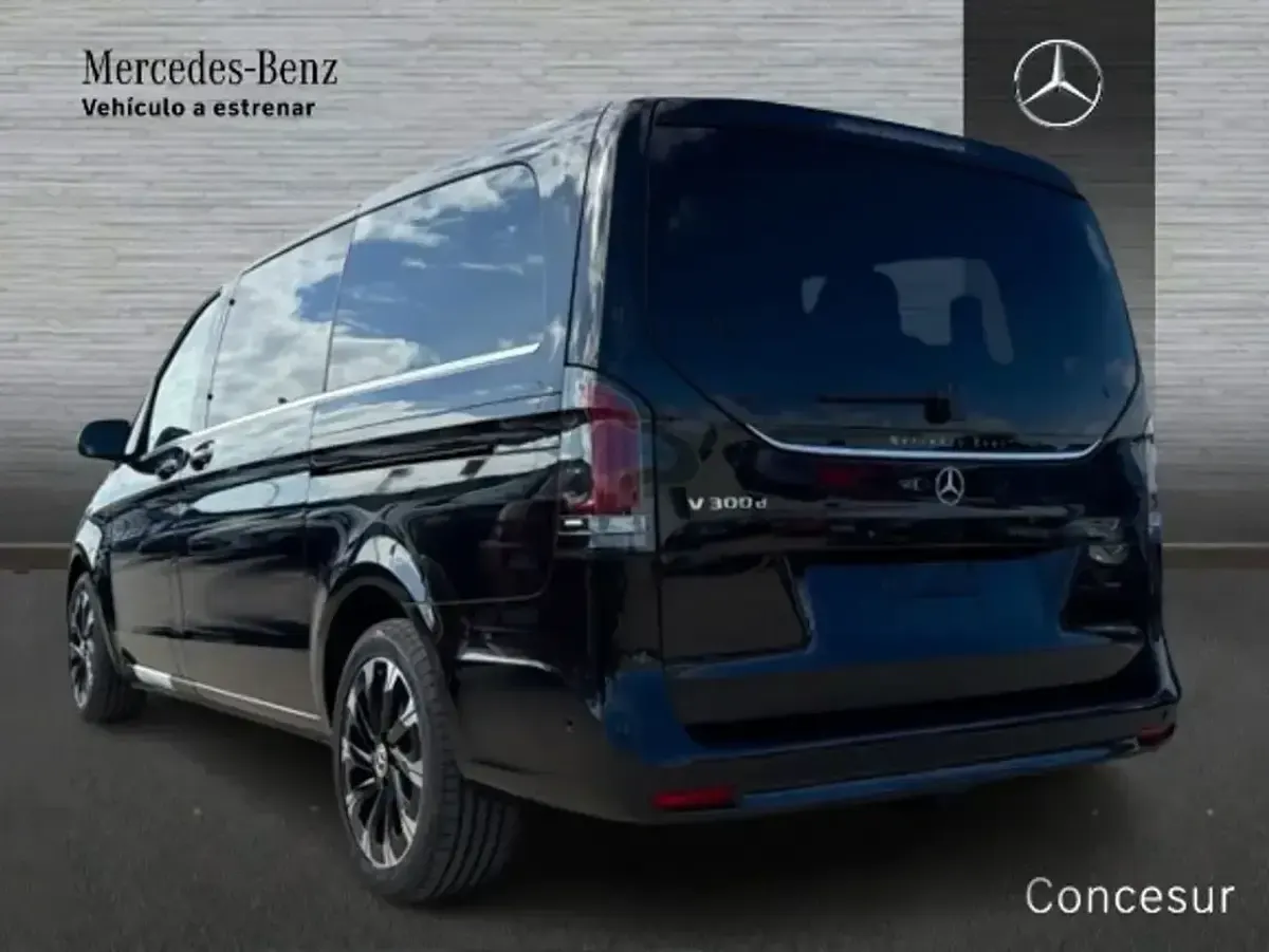 Nieuw Mercedes V300 Avantgarde 236 PK (173 kW) 2026 Zwart MPV