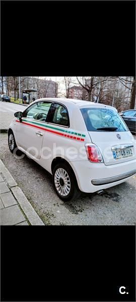 Usado Fiat 500 Lounge 69 CV (50 kW) 2014 Blanco Berlina