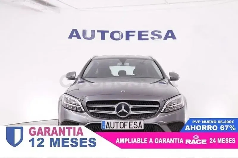 Usado Mercedes C220 194 CV (142 kW) 2019 Gris / plata Familiar