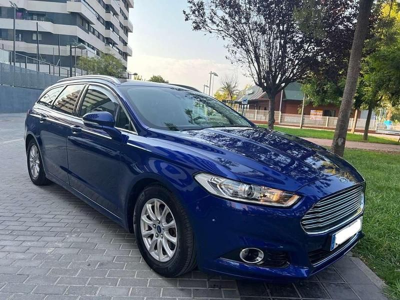 Azul Usado 2015 Ford Mondeo Limited Familiar | 13.990 € (Precio justo) - Imagen 1/4