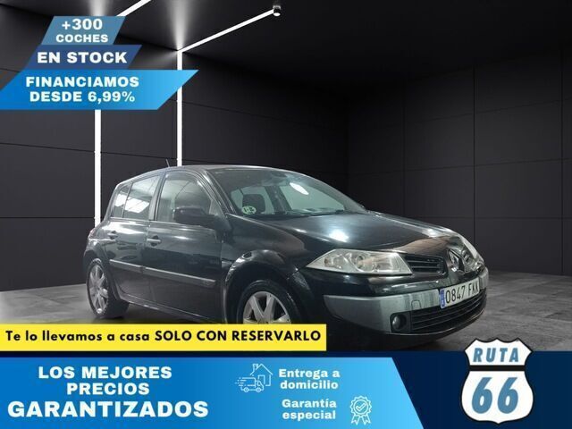 Negro Usado 2007 Renault Mégane II Dynamique Berlina | 3990 € (Precio justo) - Imagen 1/4