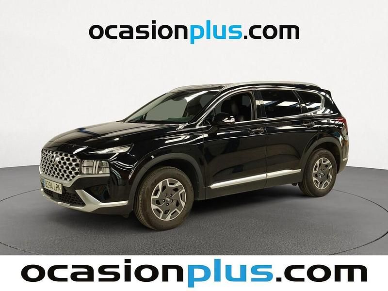 Negro Usado 2021 Hyundai Santa Fe SUV | 27.628 € (Buen precio) - Imagen 1/4